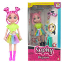 Boneca Coleção Sophy Profissões Blogueira Diversão Menina Foto Câmera Acessórios Digital Ponto Criativo