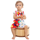 Fantasia Baby Palhacinho Infantil Menino Circo Carnaval Festa Gravata Luxo Criança