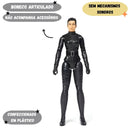Boneco Mulher Gato Filme The Batman DC Comics Selina Kyle Colecionável Geek Sunny