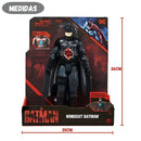 Boneco Batman Wingsuit 30cm Com Luz Som DC Comics Colecionável Morcego Geek Articulado