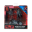 Boneco The Batman Selina Kyle Chase Pack Figuras E Moto DC Comics Colecionável Exclusivo
