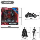 Boneco The Batman Selina Kyle Chase Pack Figuras E Moto DC Comics Colecionável Exclusivo
