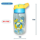 Garrafa Squeeze Infantil Cachorrinho Menino Bebê Masculino Água 330ml Bpa Free Escola Aula