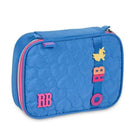 Kit Mochila Costas Rebecca Bonbon Azul Estojo Grande Box Juvenil Meninas Escolar Feminino Clio Megalomania