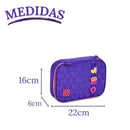 Kit Mochila Costas Rebecca Bonbon Roxa Estojo Box Juvenil Escolar Meninas Feminino Clio Megalomania
