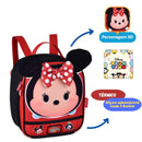 Lancheira Térmica Minnie TsumTsum Disney Original Resistente Menina Infantil Escolar Confortável