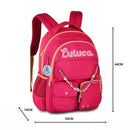 Mochila de Costas Luluca Youtuber Bolsa Juvenil Escolar Notebook Miçangas Smille Feminina Megalomania