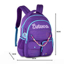 Mochila de Costas Luluca Youtuber Bolsa Juvenil Escolar Notebook Miçangas Smille Feminina Megalomania