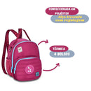 Lancheira Termica Luluca Youtuber Juvenil Bolsa Escolar Alimentos Lanches Marmita Transversal 2 em 1
