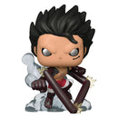 Boneco Funko POP Luffy Snake Man 1266 Anime One Piece Brinquedo Colecionável Presente Coleção Criança Megalomania