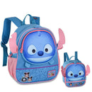 Kit Mochila De Costas Disney Stitch Original TsumTsum Escolar Meninas Feminina Lancheira Térmica