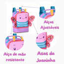 Lancheira Térmica Infantil Escolar Armazenamento Lanchinho Menina Feminina Borboleta Abelha Joaninha