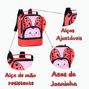 Lancheira Térmica Infantil Escolar Armazenamento Lanchinho Menina Feminina Borboleta Abelha Joaninha