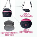 Lancheira Térmica Rebecca Bonbon Preto Rosa Roxo Matelassê Juvenil Lanche Meninas Escolar Megalomania
