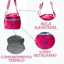 Lancheira Térmica Rebecca Bonbon Preto Rosa Roxo Matelassê Juvenil Lanche Meninas Escolar Megalomania