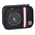 Estojo Box Rebecca Bonbon Preto Rosa Roxo Juvenil Feminino Meninas Escolar Clio Megalomania