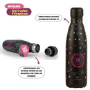 Garrafa Termica Squeeze Rebecca Bobon Inox 500ml Escolar Aulas Original Esporte Academia Feminina