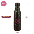 Garrafa Termica Squeeze Rebecca Bobon Inox 500ml Escolar Aulas Original Esporte Academia Feminina