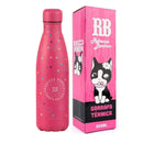 Garrafa Termica Squeeze Rebecca Bobon Inox 500ml Escolar Aulas Original Esporte Academia Feminina
