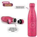 Garrafa Termica Squeeze Rebecca Bobon Inox 500ml Escolar Aulas Original Esporte Academia Feminina