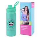 Garrafa Termica Squeeze Luluca 500ml Esportes Aulas Inox Esporte Academia Megalomania