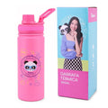 Garrafa Termica Squeeze Luluca 500ml Esportes Aulas Inox Esporte Academia Megalomania
