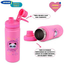 Garrafa Termica Squeeze Luluca 500ml Esportes Aulas Inox Esporte Academia Megalomania