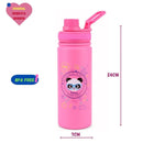 Garrafa Termica Squeeze Luluca 500ml Esportes Aulas Inox Esporte Academia Megalomania