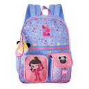 Mochila De Costas Luluca Infantil Rosa Colorida Games Youtube Grande Escolar Espaçosa Feminina Megalomania