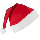 Gorro Papai Noel Veludo Elegância Tradicional Festiva Vermelho 40cm Touca Natal Premium