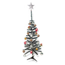 Enfeite de Natal Estrela Prata Dourado Brilho Vermelho Glitter Decorativa Árvore Tradição Encanto