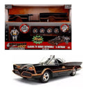 Brinquedo Batmobile Batman Tv Classic Die Cast Kit Colecionável Dc Comics Jada
