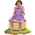 Fantasia Infantil Baby Borboleta Lilás Festa Criança Menina Butterfly Jardim Luxo Diversão