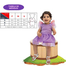 Fantasia Infantil Baby Borboleta Lilás Festa Criança Menina Butterfly Jardim Luxo Diversão