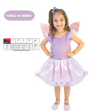 Fantasia Infantil Borboleta Lilas Menina Festa Criança Carnaval Jardim Butterfly Lilac.