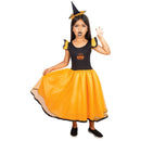 Fantasia Infantil Bruxinha Má Halloween Terror Menina Festa Criança Travessura Doçura