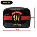 Estojo Escolar Grande Harry Potter Hogwarts Pvc Cristal 100 Pens Volta Aulas Organizador Magia Ponto Criativo