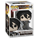 Boneco Funko POP Mikasa Ackerman 1446 Anime Atack On Titan Brinquedo Colecionável Presente Coleção Criança Aliexpress