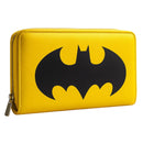CARTEIRA PU ZÍPER BATMAN LOGO DC COMICS WARNER BROS HEROI 40042 Ponto Criativo
