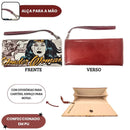 Carteira Mulher Maravilha Wonder Woman Vermelha Vintage Icônica Geek Heroína Dc Comics