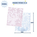 Refil Mini Fichario A6 8 Folhas 2 Furos Escolar Volta as Aulas Organização Colegial Ponto Criativo