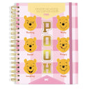 Caderno Universitário Smart Ursinho Pooh A4 80 Folhas Escolar Disney Volta Aulas Elástico Ponto Criativo