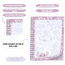 Bloco Carta Universitário Smart Stitch A4 48 Folhas Caderno Inteligente Escolar Disney Juvenil Dac