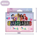 Tinta Guache Bastão 6 Cores Princesas Disney Pintura Desenho Infantil Escolar Arte Pintura DAC Ponto Criativo