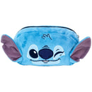 Estojo Escolar Fluffy Stitch Pelúcia Volta Aulas Disney 70 pens Zíper Juvenil Ponto Criativo