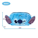Estojo Escolar Fluffy Stitch Pelúcia Volta Aulas Disney 70 pens Zíper Juvenil Ponto Criativo