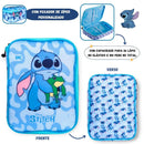 Estojo Stitch Box 36 Elástico 100 Pens Grande Original Disney Juvenil Megalomania