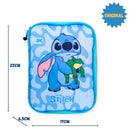 Estojo Stitch Box 36 Elástico 100 Pens Grande Original Disney Juvenil Megalomania