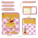 Fichário Caderno Argolado Ursinho POOH Zíper 48 Folhas Universitário A4 Escolar Disney