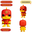 Boneco Funko Pop Radioactive Man The Simpsons 496 Colecionável Desenho Oficial Presente